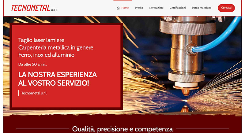 Tecnometal Taglio Laser