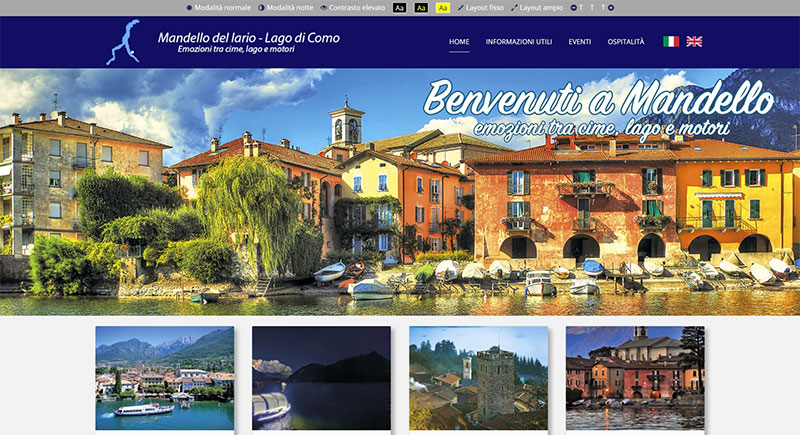 Portale turistico del comune di Mandello del Lario